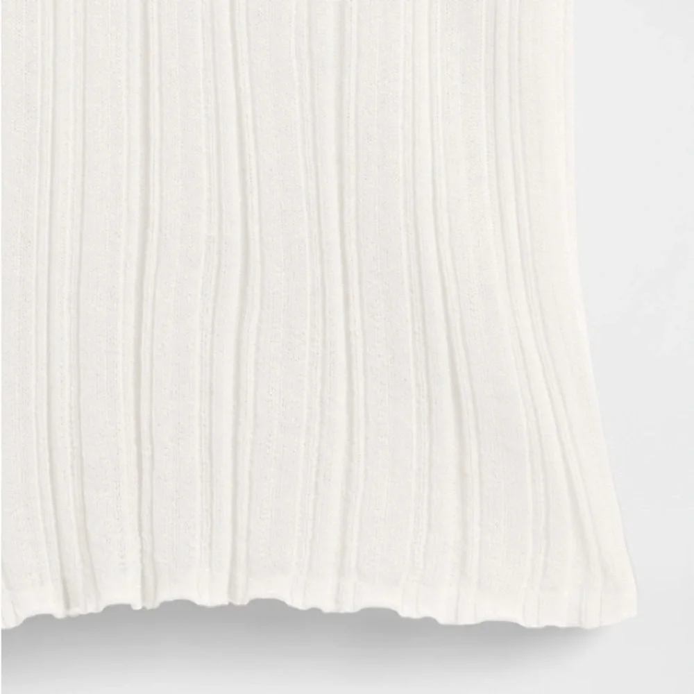 Sheer Rib Henley Sweater - Picture 4 of 8